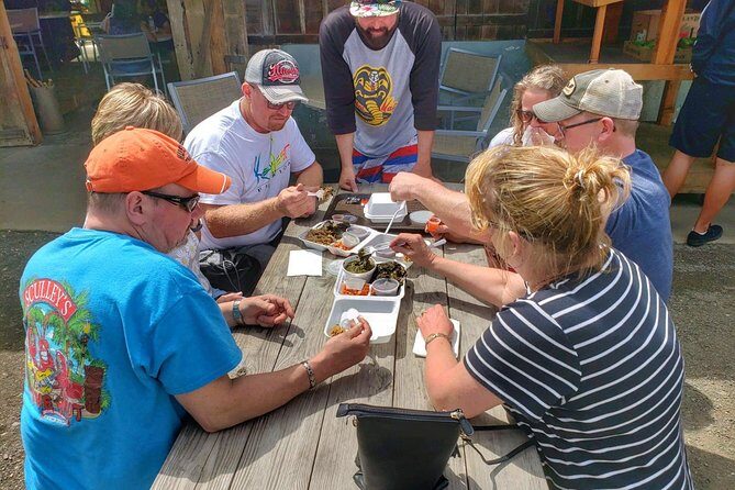 6 Hour Local Food Plate Jeep Tour - The Eateries Built Into the Plan: Malasadas, Shrimp Shack, North Shore Lumpia