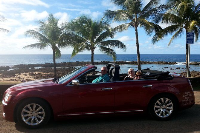 8-Hour Luxury Four Door Convertible Tour of Oahu's South and North Shores - Diamond Head State Monument: Driving past the crater and deciding your hike