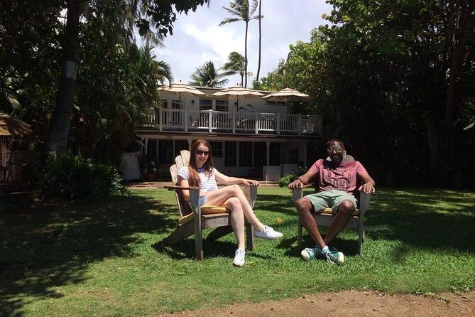 Afternoon at McGarret - Hawaii 5-0 TV Tour - McGarrett’s House Lunch With Shawn Mokuahi Garnett (Cousin Flippa)