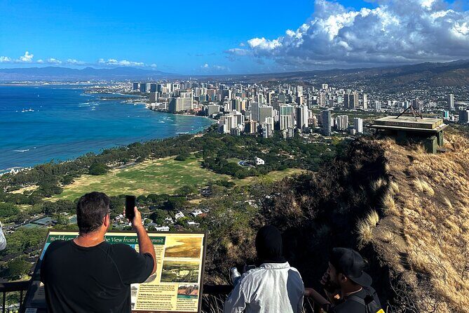 Diamond Head and Manoa Falls Hike and Adventure Tour - Diamond Head State Monument: the crater hike with an audio guide