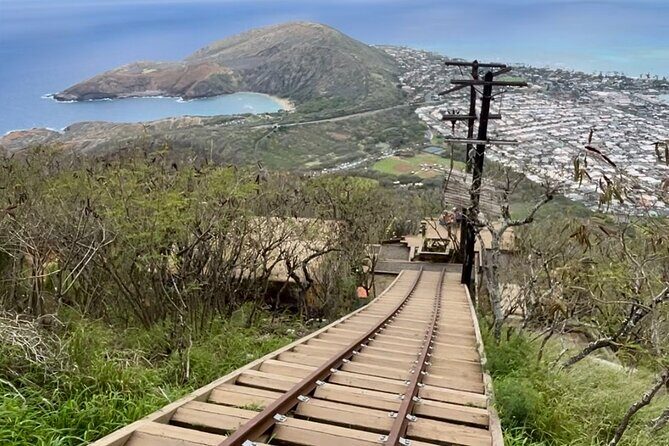 Hike to the top of KokoHead Crater - Private Transportation/Group - What the climb really demands on the old tramway