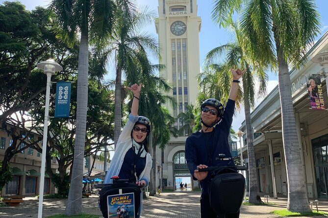 History & Culture Tour in Honolulu via Segway - The gold-encrusted Kamehameha Statue and the former seat of government