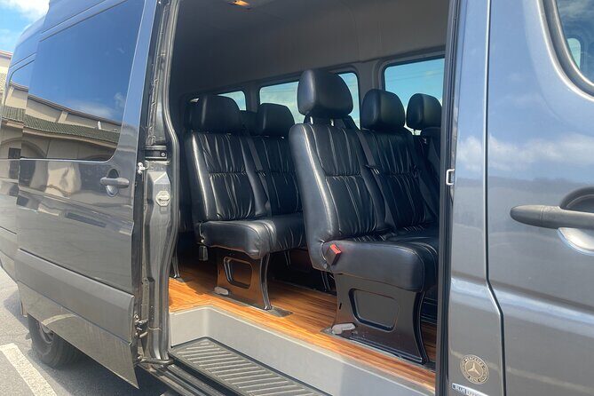 HNL Airport & Waikiki Private Transfer by Brand New Mercedes Van - Price and value: $160 per group, plus what’s already covered