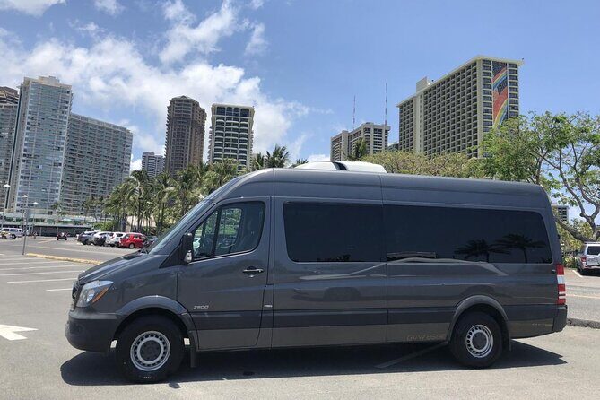 HNL Airport & Waikiki Private Transfer by Brand New Mercedes Van - Communication style: friendly greets, but don’t expect a full tour host