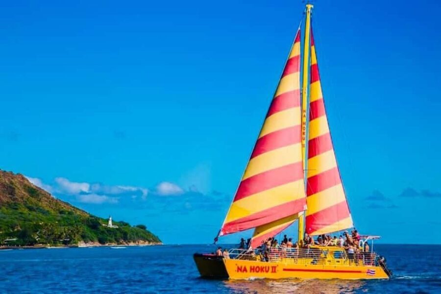 Honolulu: 1-Hour Friday Night Fireworks Cruise with Drinks - Boarding at Kewalo Basin Harbor: Find NA HOKU 2 Fast