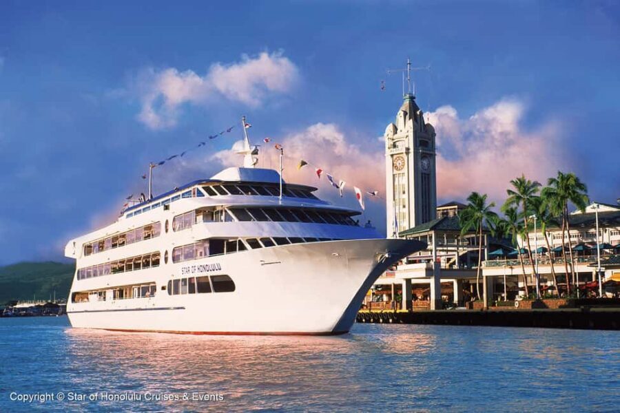 Honolulu: Pacific Star Sunset Buffet and Show - Polynesian show time: Moku Ola – Voyage of Life and Dance Pa’ina