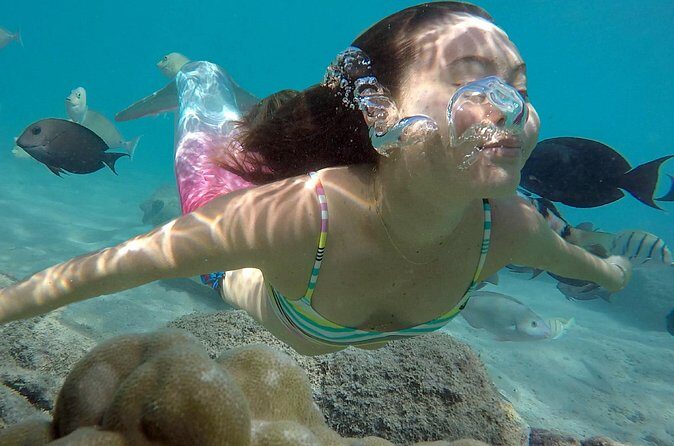 Mermaid Video shoot and Snorkel Adventure - Who this mermaid snorkel fits best