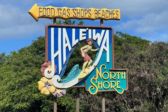North Shore Dole Pineapple Farm Tour - North Shore beach stop: the surf vibe and a fast wildlife watch