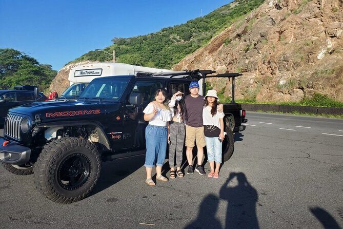 Northshore ocean adventure and circle islandJeep Tour- Guaranteed to see turtles - Waimea Valley: Stone Terraces, Sacred Place, and a Nature-Plus Stop