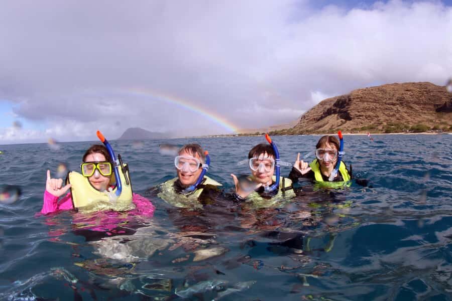 Oahu: Snorkeling & Dolphin Watch Cruise with Hawaiian Buffet - Pickup windows, Ko Olina home port, and the “easy day” feel