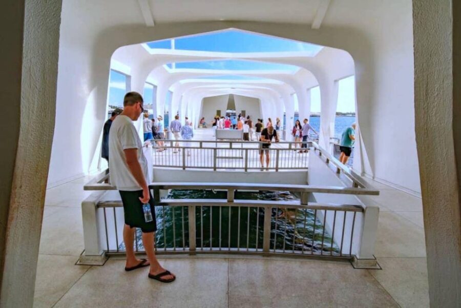 Pearl Harbor and Oahu Circle Island Tour FROM KONA - North Shore beach time: Waimea Bay, Sunset Beach, and surf-country vibes