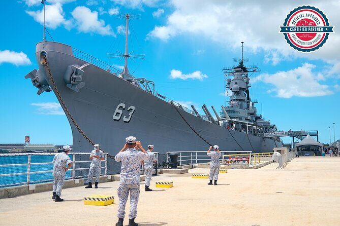 Pearl Harbor Remembered Tour - Walking the USS Oklahoma Memorial area