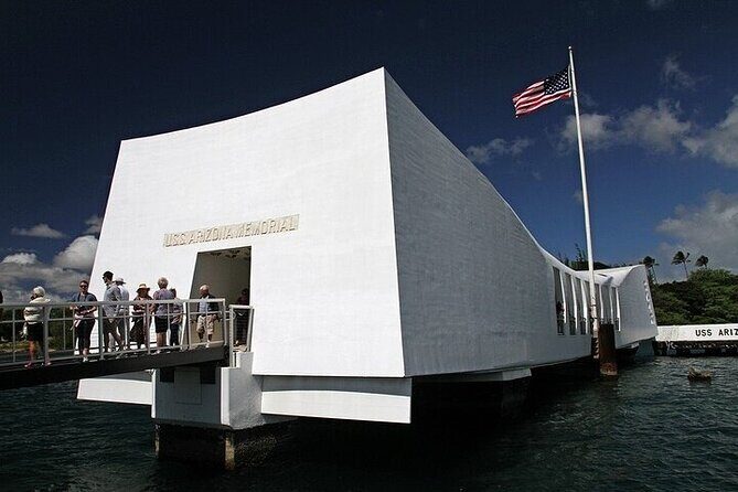 Pearl Harbor USS Arizona Memorial "Private" - Downtown Honolulu Stops: Iolani Palace, Aloha Tower, and the Capitol Area