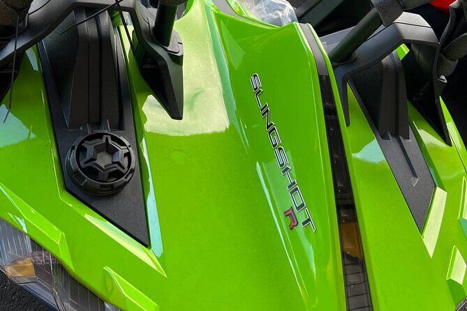 Polaris Sling Shot Rental - SL w/ Tech Package - Metalic Red - The Value Math: $299 Per Group for 6 to 18 Hours