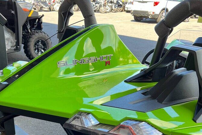 Polaris Sling Shot Rental - SL w/ Tech Package - Metalic Red - Your Day Plan: From 1584 Kona St to Back Again