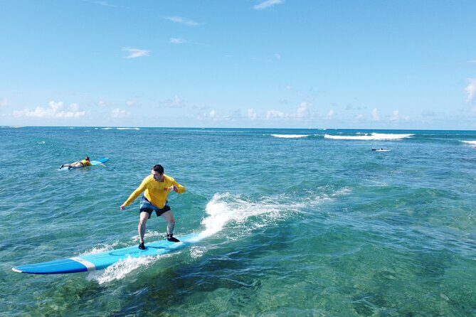 Private Surf Lessons in Honolulu - Waikiki Beach is the right classroom for your first waves