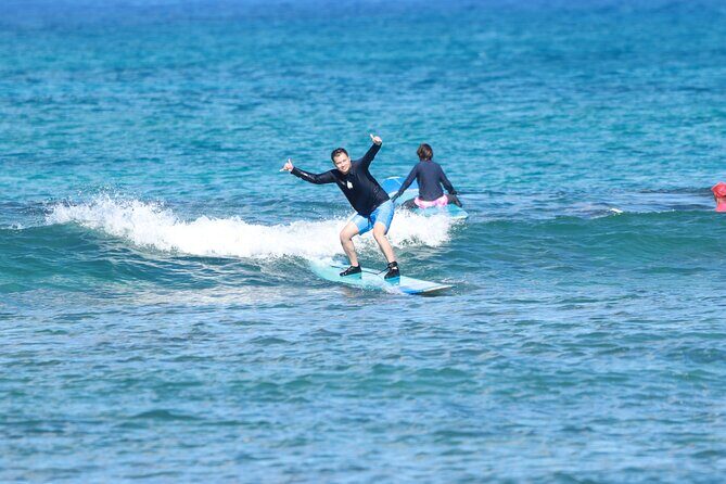 Private Surf Lessons in Honolulu - If you’ve surfed before, the lesson sharpens your decisions