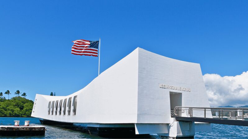 USS Arizona Memorial - Honolulu City - Pearl Harbor Tour - Pearl Harbor National Memorial: where the morning sets its tone