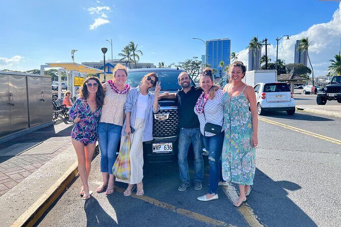 VIP Luxury Transfers: Honolulu Airport ↔ Waikiki ↔ Cruise Port - Optional Add-Ons: Lei, Car Seat, and Meet & Greet