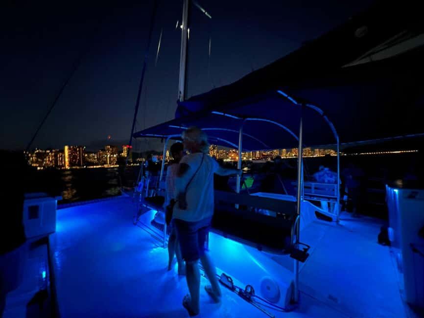 Waikiki: Sunset Swim & Sailing Experience - Hokulani’s Big Deck and Shade: Comfort You Notice Once the Sun Hits