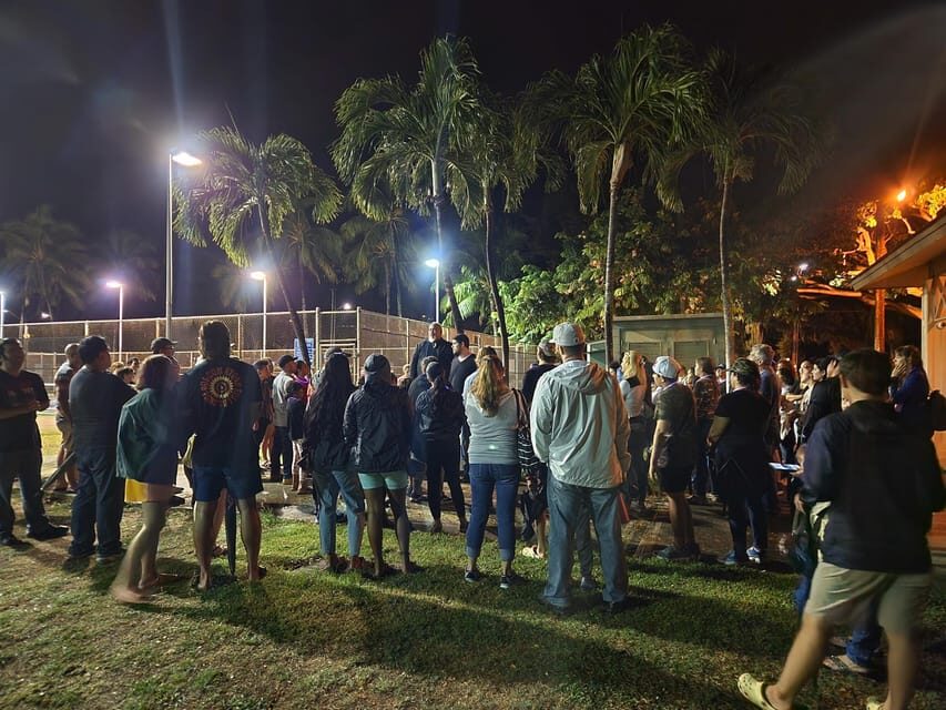 Waikiki: Waikiki Night Marchers Ghostly Walking Tour - Location choice: why Waikiki’s night stories work near the park